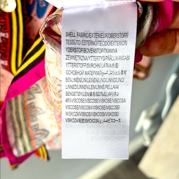 FARM Rio Multicolor Tropical Button Down Shirt - Picture 15 of 16